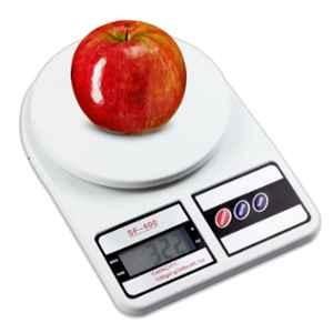 ibell 7kg White Multipurpose Portable Digital Kitchen Weighing Scale, SF400