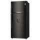 LG 547L Black Steel Frost Free Double Door Refrigerator with Water Dispenser, GN-F702HXHU