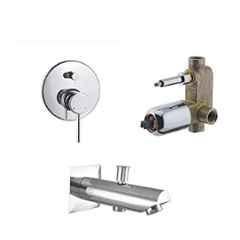 10X DV-7733 Brass Diverter with Wall Spout