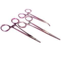 Forgesy Webster Needle Holder, Mosquito Hemostat Forceps & Kelly Hemostat Locking Forceps Combo, X60