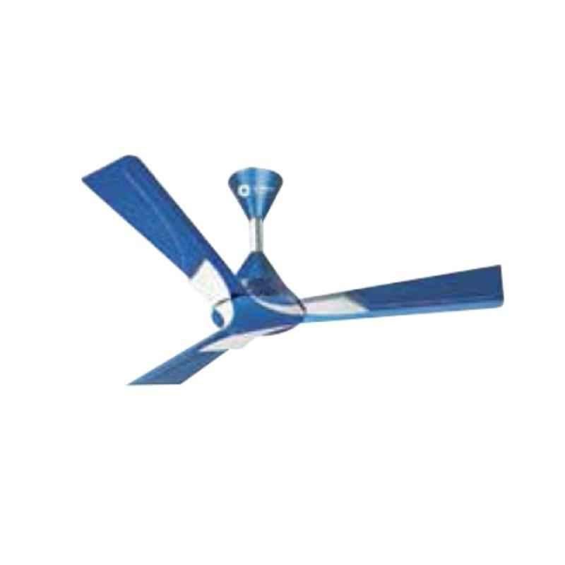 Orient Wendy 70W Azure Blue & Silver Premium Ceiling Fan with Remote, Sweep: 1200 mm