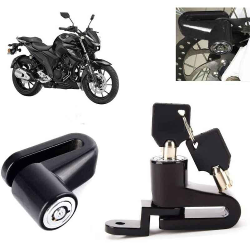 Auto Pearl Steel Heavy Duty Anti Theft Disc Brake Lock for FZ 25 BS6, Lock_769