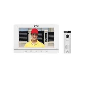 Godrej SeeThru VDP RE7 V-Series White Video Door Phone