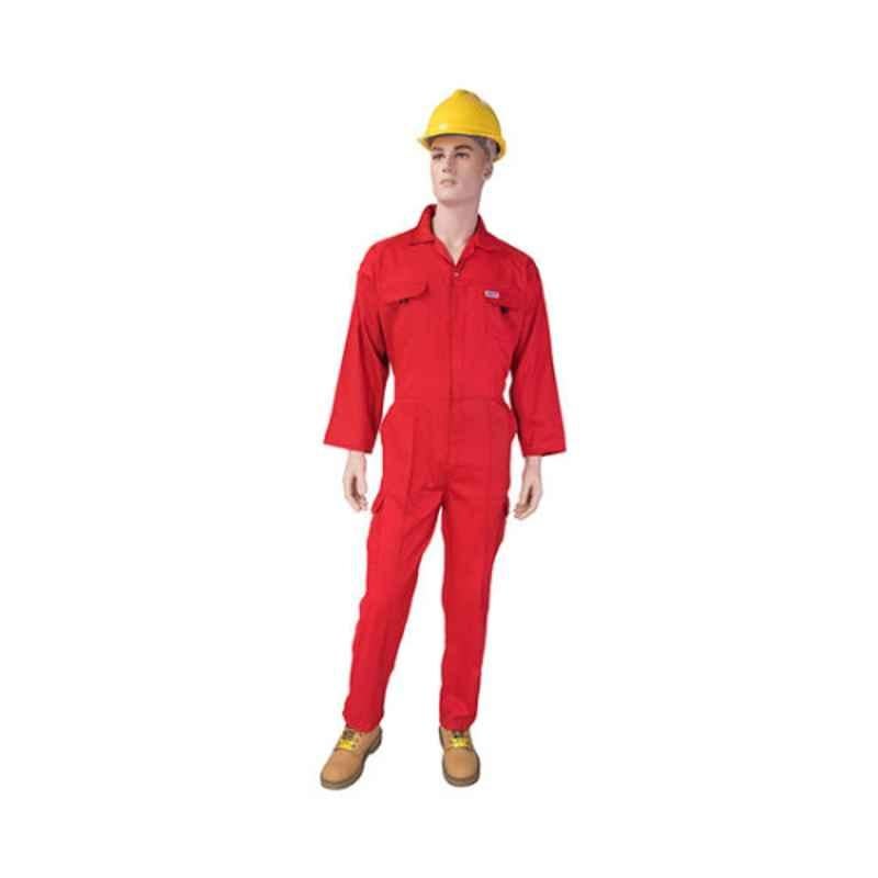 Ameriza 4XL Twill Cotton Red Safety Coverall, A105051207