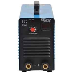 Stamp Bridge IG250C 250A Steel Blue Single Phase ARC Welding Machine with Cable Connector, SBB03