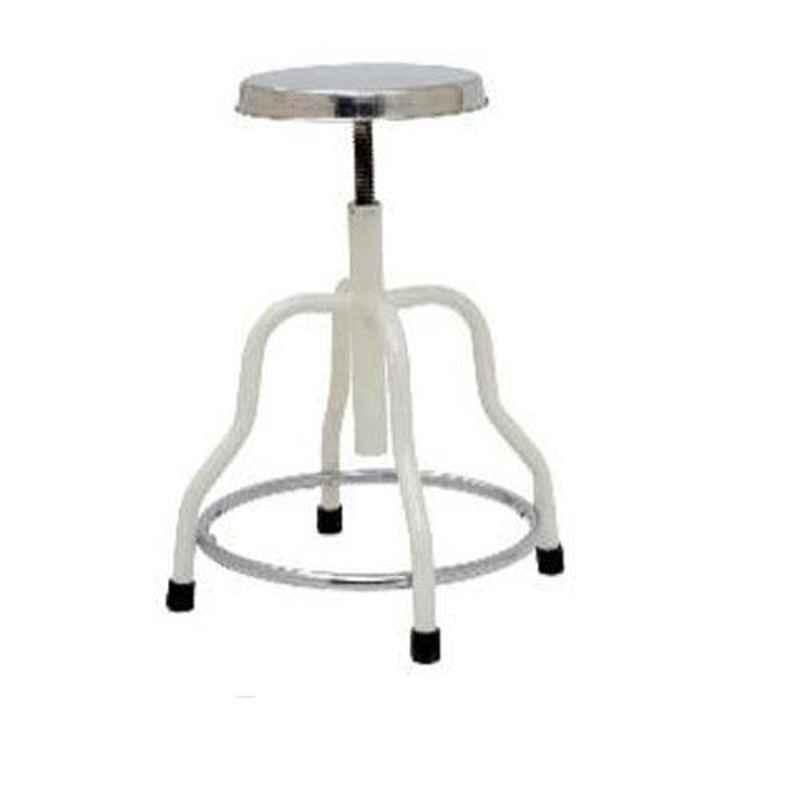 Steel deals revolving stool