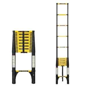 Corvids 16 Step 21 ft Iron & Carbon Steel Foldable Extension Telescopic Ladder, CCLT-063IR