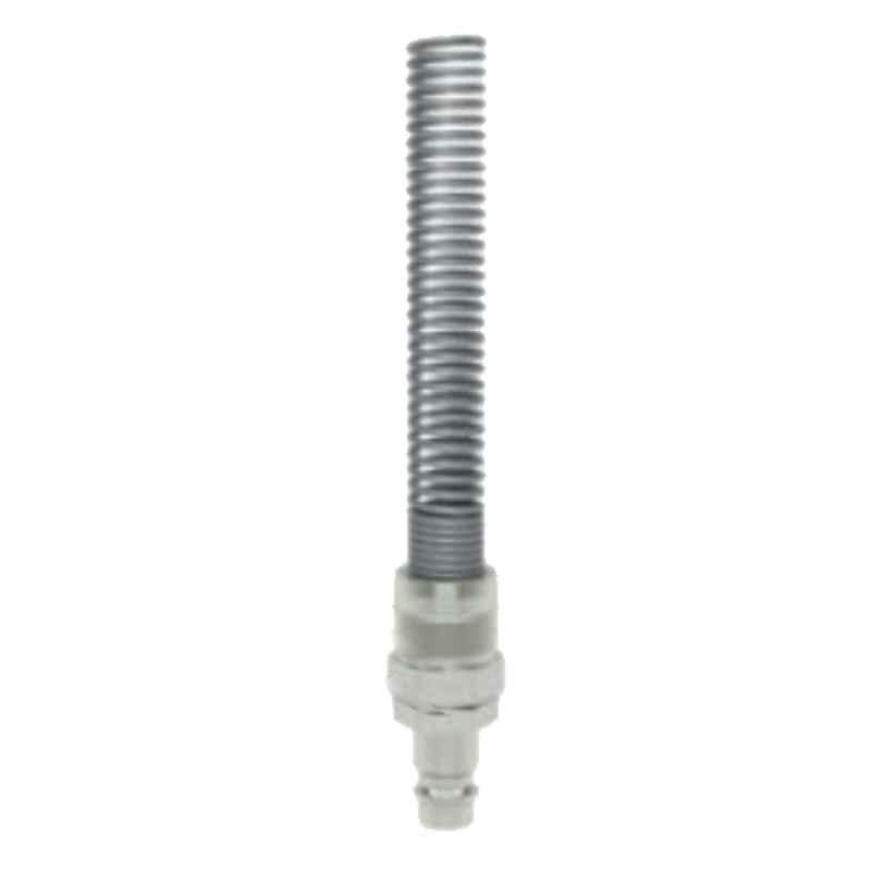 Ludecke ES6510SQF 6.5x10mm Single Shut Off Quick Plug with Squeeze Nut & Spring Guard Connect Coupling