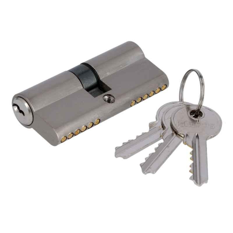 Geepas 70mm Brass Double Cylinder Lock, GHW65073