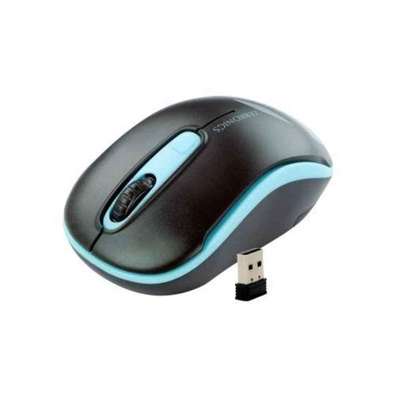 Zebronics 2.4GHz Wireless Optical Mouse, ZEB-DASH (Pack of 2)
