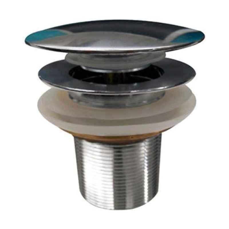 Hindware 32mm Stainless Steel Chrome Full Thread Pop-Up Waste Coupling, F860032CP
