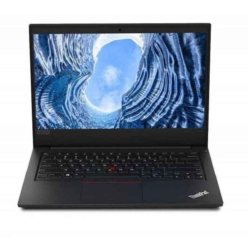 Lenovo ThinkPad E490 Intel Core i3 8th Gen 4GB RAM 1TB HDD 14 inch HD Thin & Light Black Laptop with Backpack, 20N8S11G00