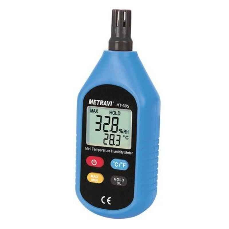 Metravi Digital Temperature & Humidity Meter, HT-305