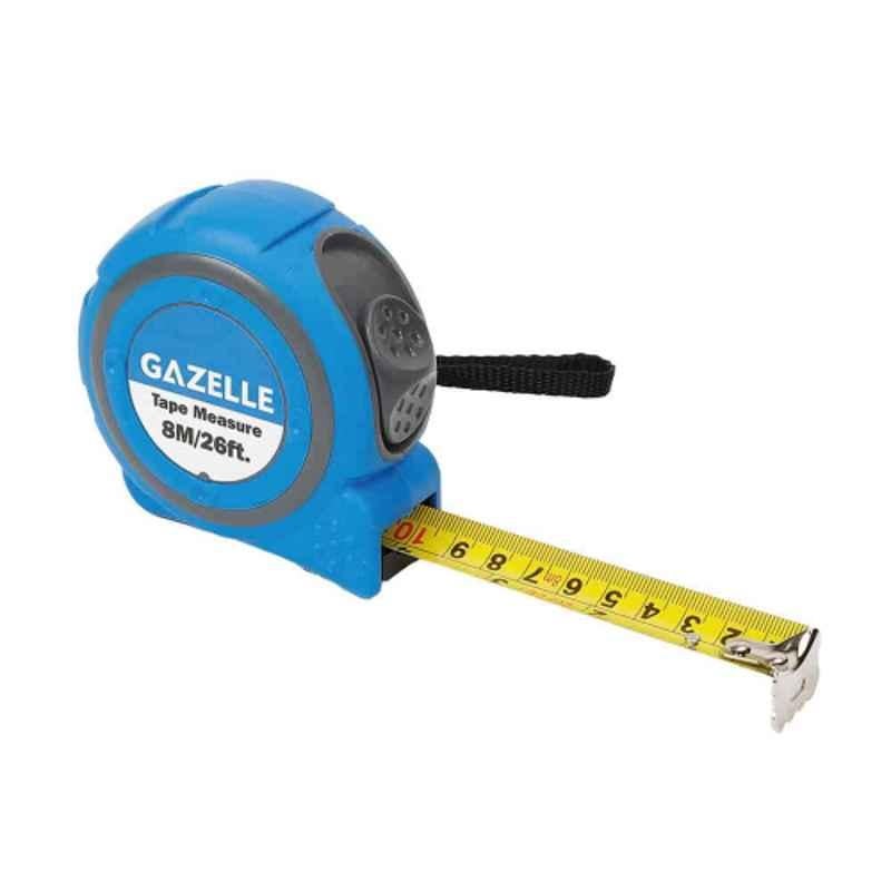 Gazelle 26ft Measuring Tape with Rubber Cover, G80172