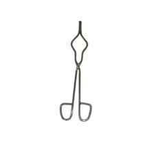 Rasayan 6 inch Stainless Steel Silver Crucible Tong, CT-6 INCH