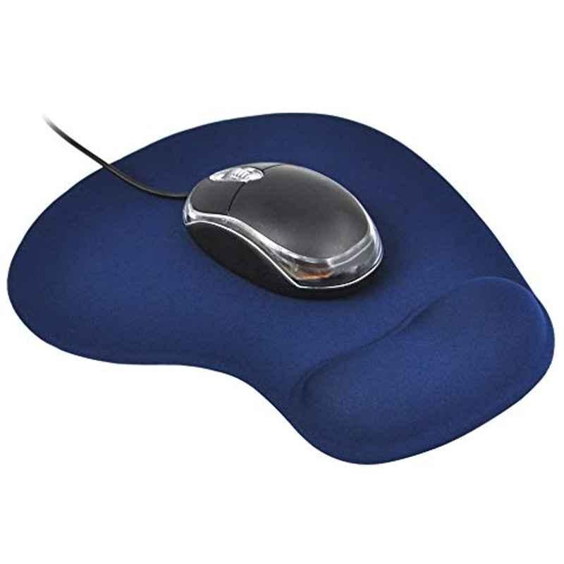 Rubik EVA, Rubber & Gel Navy Blue Mouse Pad, RWRMP-NB1