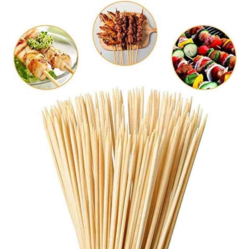 12.5 inch Bamboo Natural Skewers Sticks (Pack of 180)