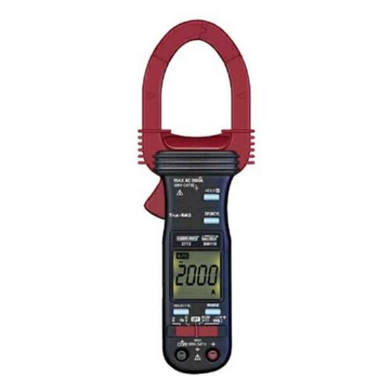 Kusum Meco KM 2772 220g Automatic 2000 A AC True Rms Digital Clamp Meter