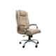 MRC Alpha Beige Faux Leather High Back Revolving Office Chair