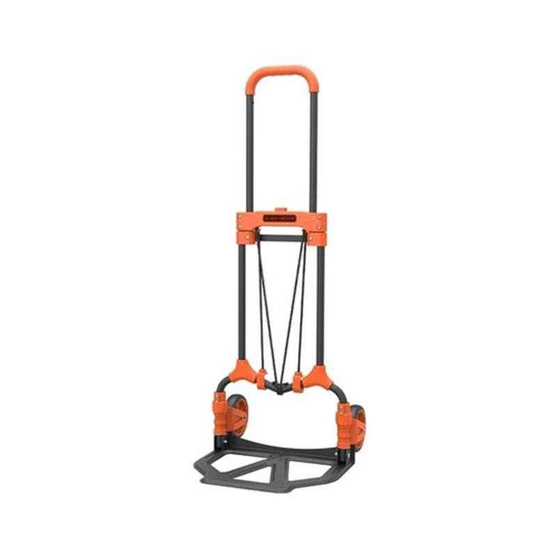 Black & Decker 65kg Orange & Black Foldable Hand Truck, BXWT-H200