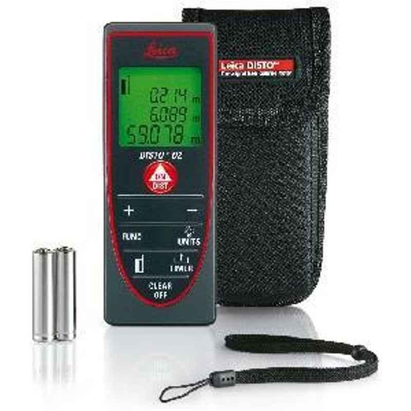 Leica Disto-D2 60m Or 197Ft Laser Distance Meter