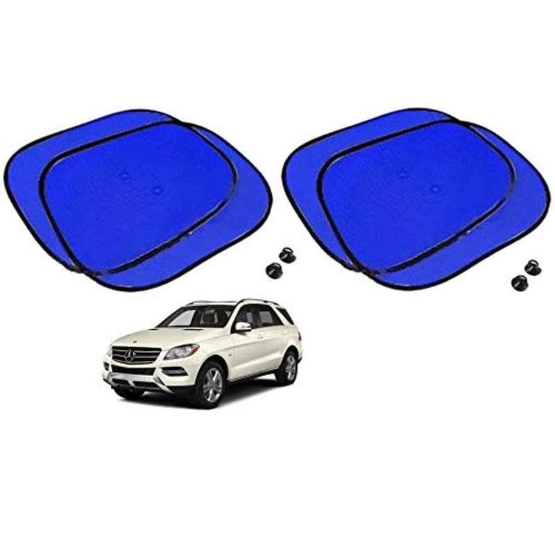 Kozdiko 4 Pcs Blue Chipkoo Car Window Sunshade Curtain Set for Mercedes Benz GLC-Class, koz_83037