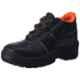 Aktion Rainbow R-704 Black & Orange Steel Toe Work Safety Shoes, Size: 11