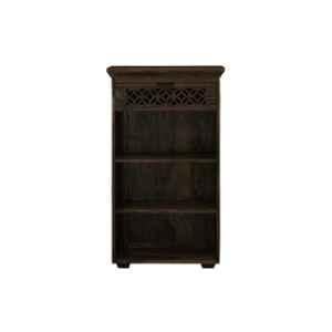 The Attic 60x30x103cm Sheesham Wood Walnut Ambient Medium Bookshelf, KL-1890