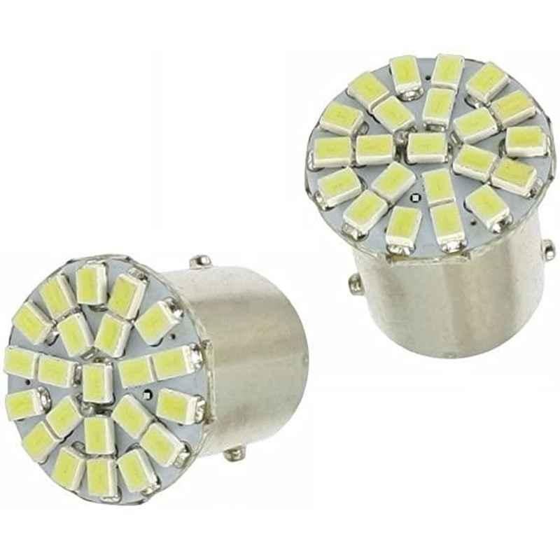 AOW 22 SMD (RED) Led Indicator Bulb/Turn Signal Bulb for Royal Enfield Electra (Pack of 2)
