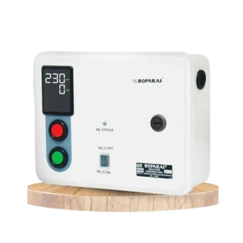 Boparai SP-OCTA-OS 1HP 3-21A Single Phase Starter Panel with Water Level Controller & Stop Function Only