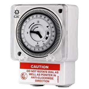 L&T Quartz Daily 110 VAC Flush Mounting Time Switch, J638F1
