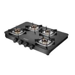 Hindware Apex 4B AI Glass Top Cooktop with 4 Brass Burner & Automatic Ignition, CT 100253