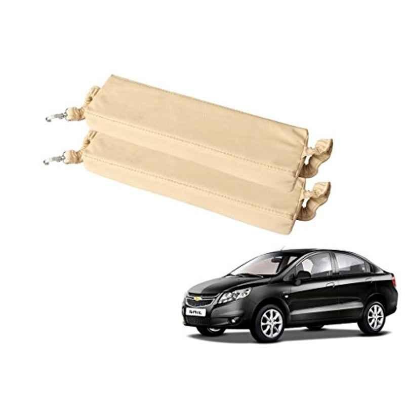 Kozdiko 2 Pcs Beige Seat Gap Filler Set for Chevrolet Sail