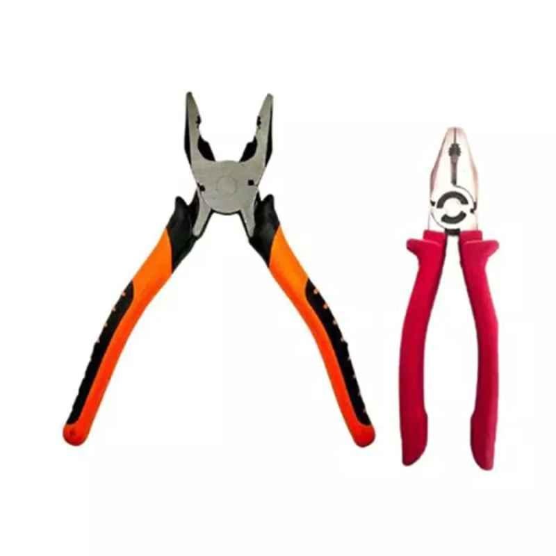 Sky Blue 2 Pcs 7.8 inch Lineman Plier Combo, SBE_PLIER_COMBOS_COMBO_475
