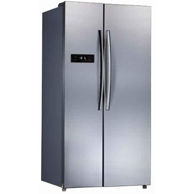 Midea 689L Stainless Steel Side by Side Refrigerator, HC689WENS