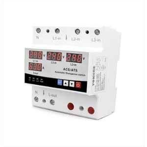 Yokins 100A 230VAC ABS Intelligent Auto Phase Changeover Switch with LED Display, YD-4ATS