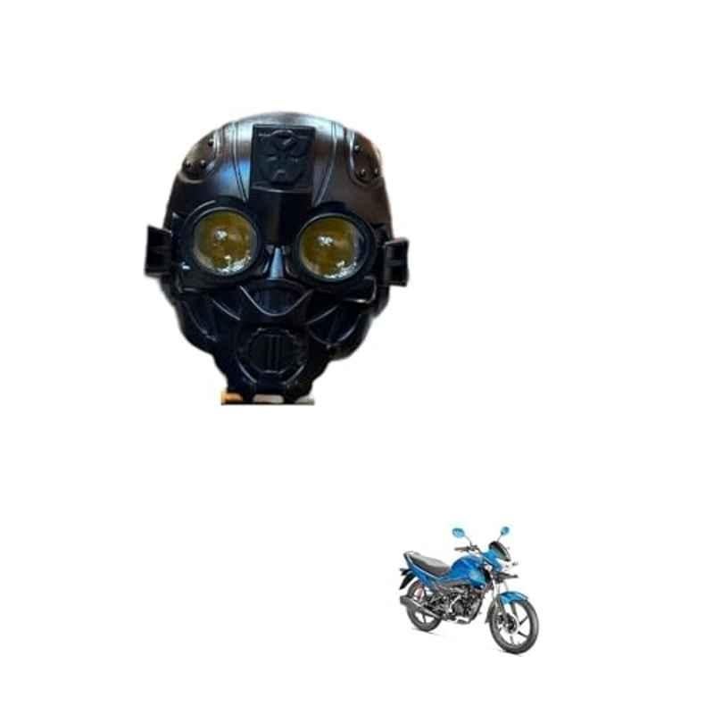 Kozdiko 55W Yellow & White 4 Pattern Bumble Bee Face Transformers Fog Light for Honda Livo, gf5eoencu119