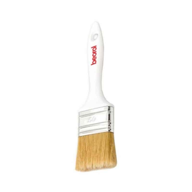 Beorol 50x15mm White, Silver & Brown Economy Paint Brush, EB50