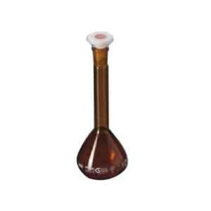 Glassco 500ml Volumetric Flask with Penny Head Glass & Polyethylene Stopper, 130.521.09A