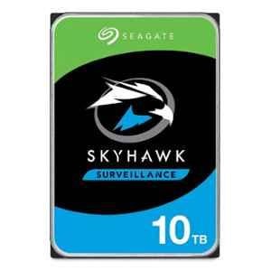 Seagate Skyhawk 10TB Surveillance SATA Internal Hard Disk Drive for DVR, NVR & Security Camera System, ST10000VX0004