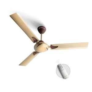 Longway Creta P1 50W Golden Remote Controlled Ceiling Fan, Sweep: 1200 mm