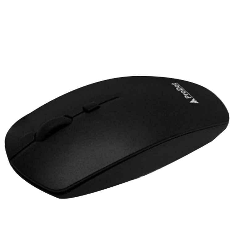 Prodot Palm Black Wireless Mouse