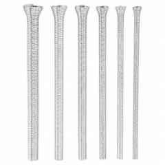 Westward Round Spring Tube Bender Set, 3CYP3 (Pack of 6)