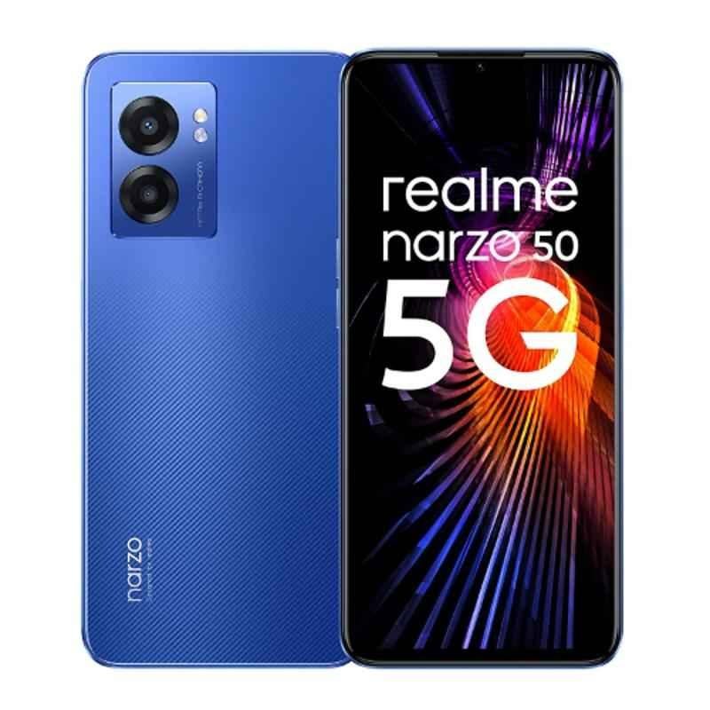 Realme Narzo 50 5G 6.6 inch 4GB/128GB Hyper Blue Smartphone, RMX3571