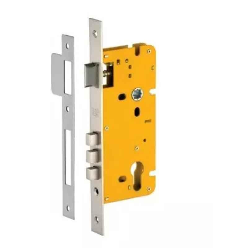 Dorset Bright Nickel Deadbolt Mortise Lock, ML 111 SS (Pack of 3)