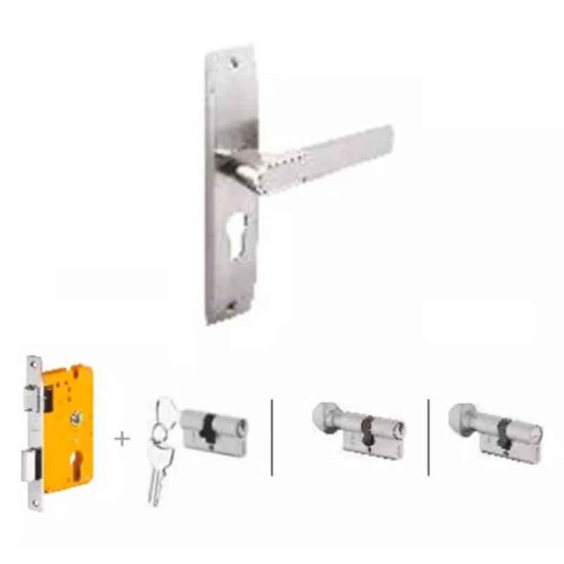 Dorset Zovi HL ZOV 8 inch Stainless Steel Lock Set with Knob & 70mm Key Cylinder