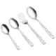 Steel Edge 30 Pcs Stainless Steel Twinkle Cutlery Set without Stand