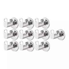Fastgear Prime Stainless Steel Silver Chrome Finish Angle Valve, FG2437 (Pack of 10)