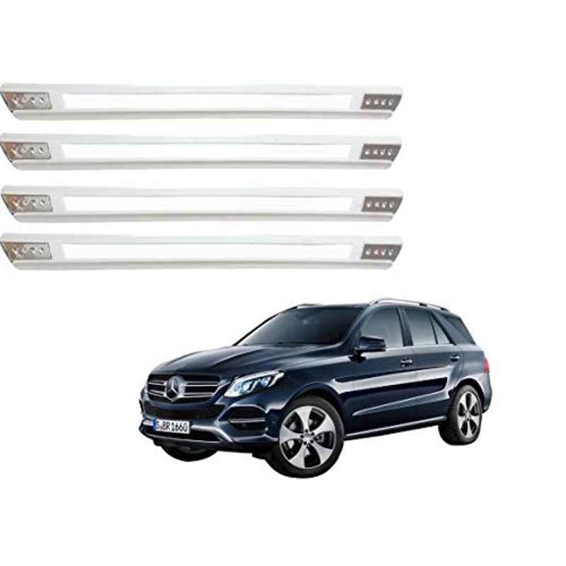 Kozdiko 4 Pcs Designer White Dotted Bumper Protector Set for Mercedes Benz NA