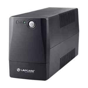 Lapcare Lapon-750 600VA 360W Black UPS for Home Office, Desktop PC & Home Electronics, ITD-69